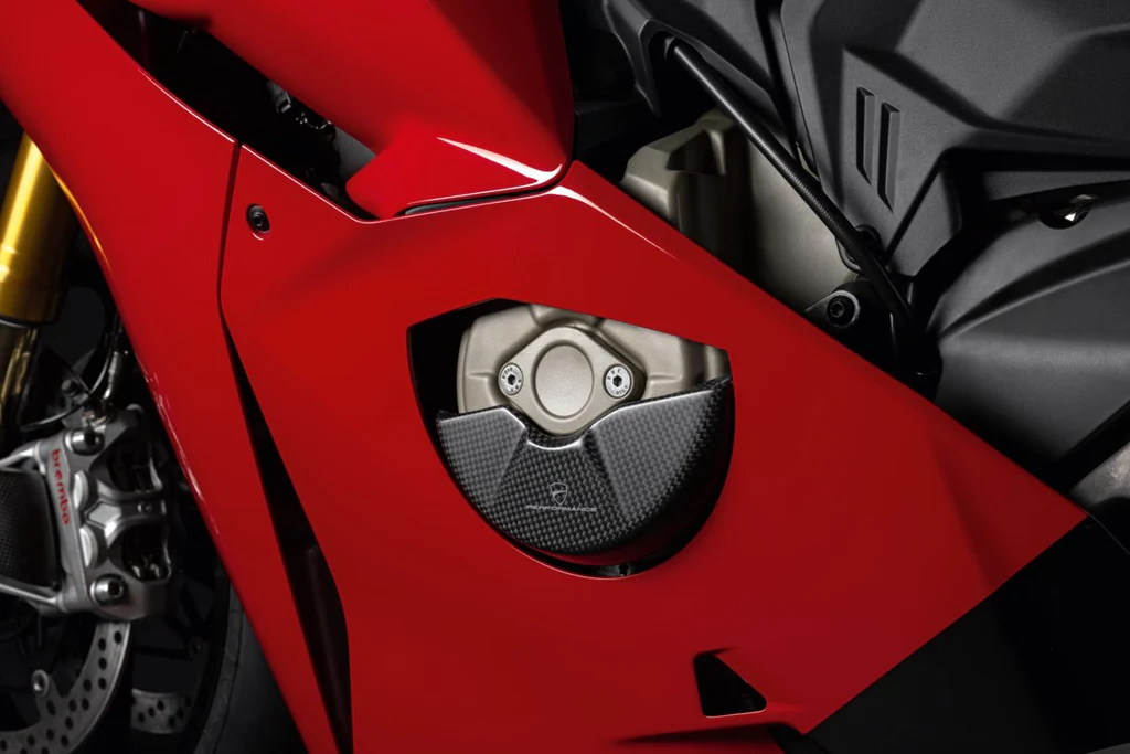 Carbon protection for generator cover – ’25 Panigale V4