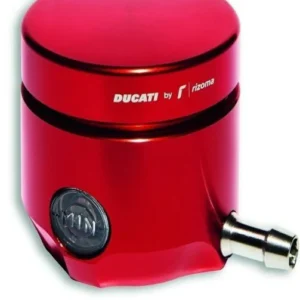 Ducati by Rizoma Clutch Fluid Tank (Red)