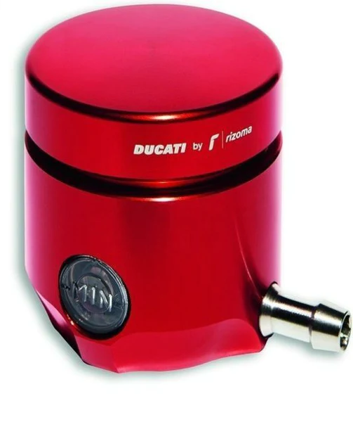 Ducati by Rizoma Clutch Fluid Tank (Red)