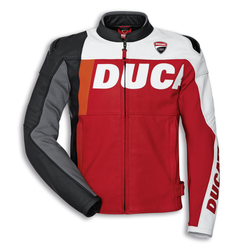 DUCATI SPEED EVO C2 PERFORATED LEATHER JACKET BY SPIDI