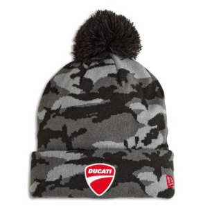 Ducati Tonal Camo Bobble Beanie