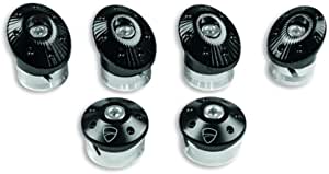Black CNC Frame Cap Kit for Ducati Monster