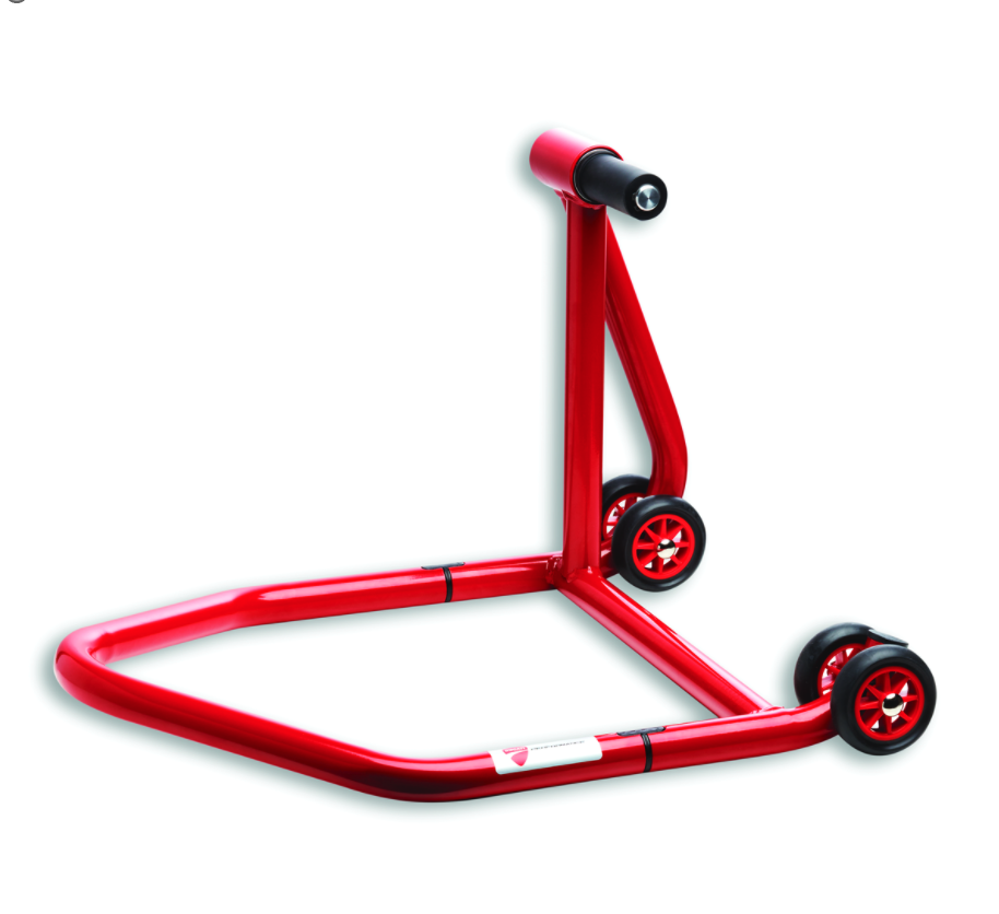 DUCATI REAR SERVICE STAND FOR SINGLE-SIDED SWINGING ARM.