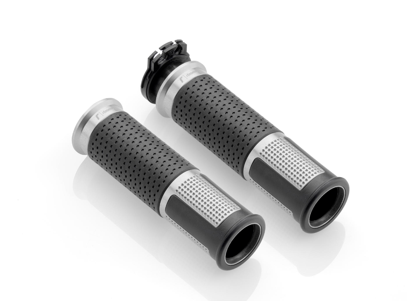 Universal Lux Billet Aluminum Grips By Rizoma