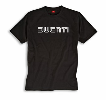 Ducati 80’s T-Shirt – Black