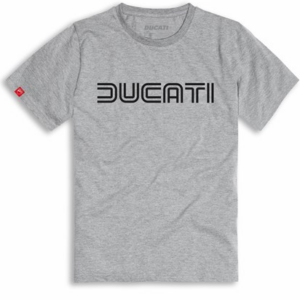 Ducati 80’s T-Shirt – Grey