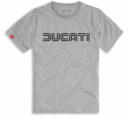 Ducati 80’s T-Shirt – Grey