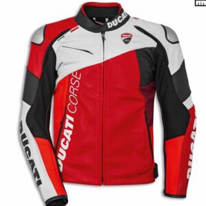 Ducati Corse C6 Leather Jacket (Perforated)
