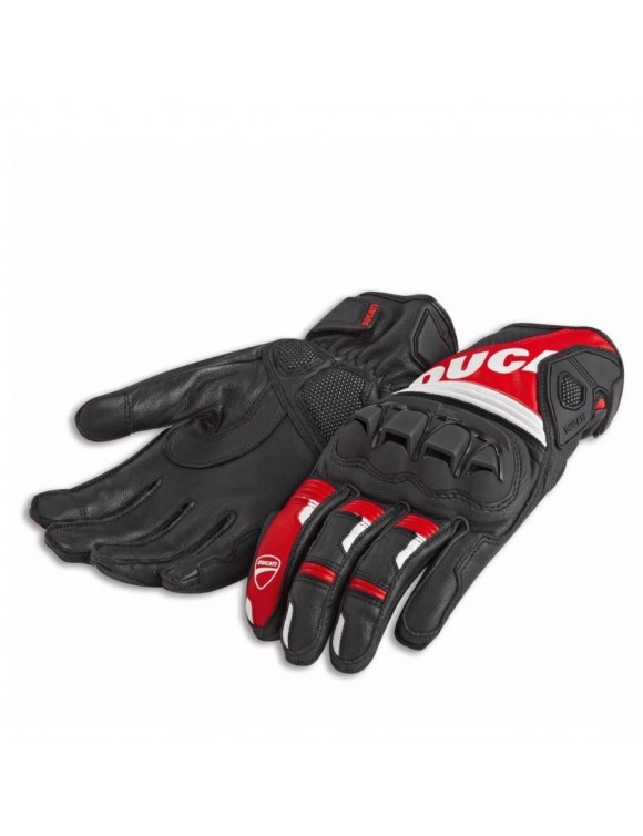 Ducati Sport C4 Original Fabric/Leather Motorcycle Gloves